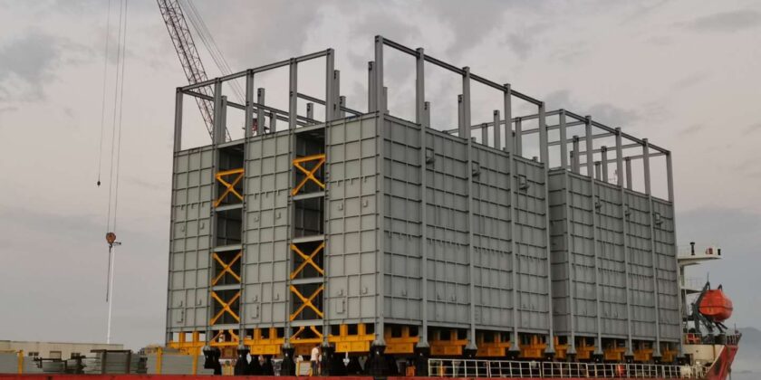 Sea-fastening Analysis for COSCO Project Logistics Finished