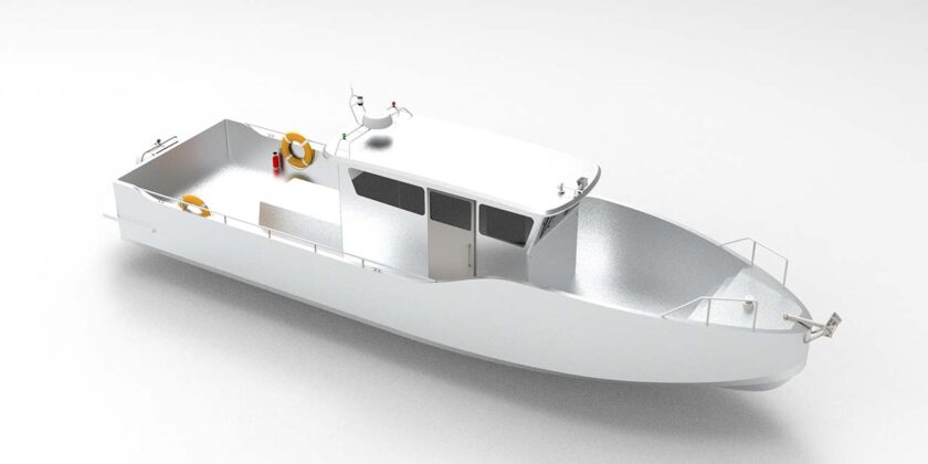 13m Crew Transportation Boat Design Package Delivered