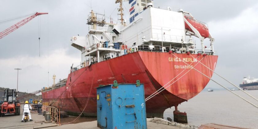 BWTS Supervision onboard MV Ginga Merlin Finished
