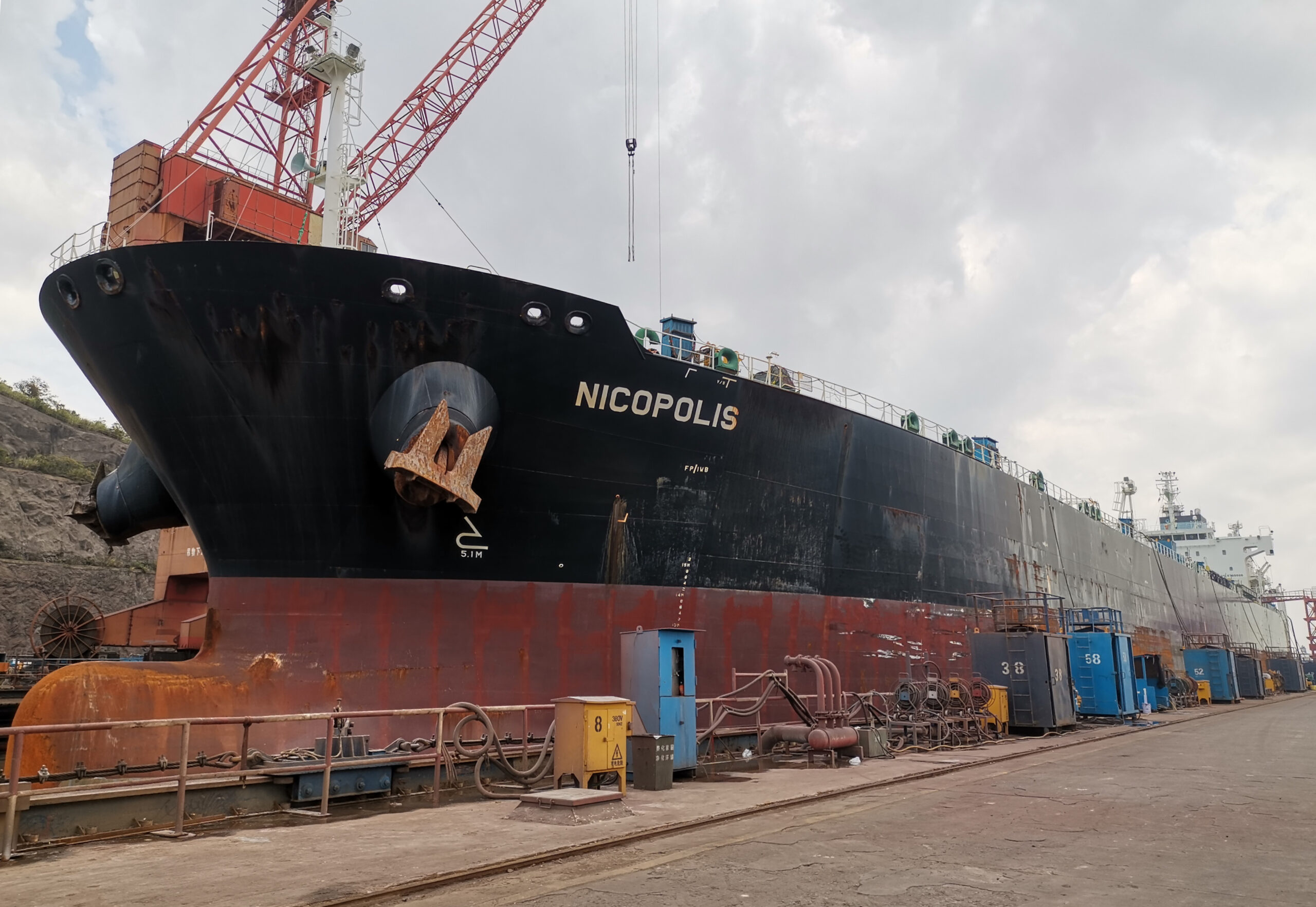 Agility Marine - BWTS Supervision onbard MV Nicopolis